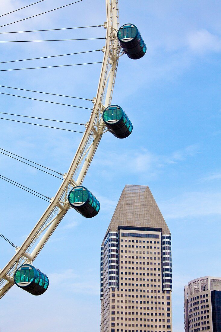 Singapore City, Singapore Flyer.