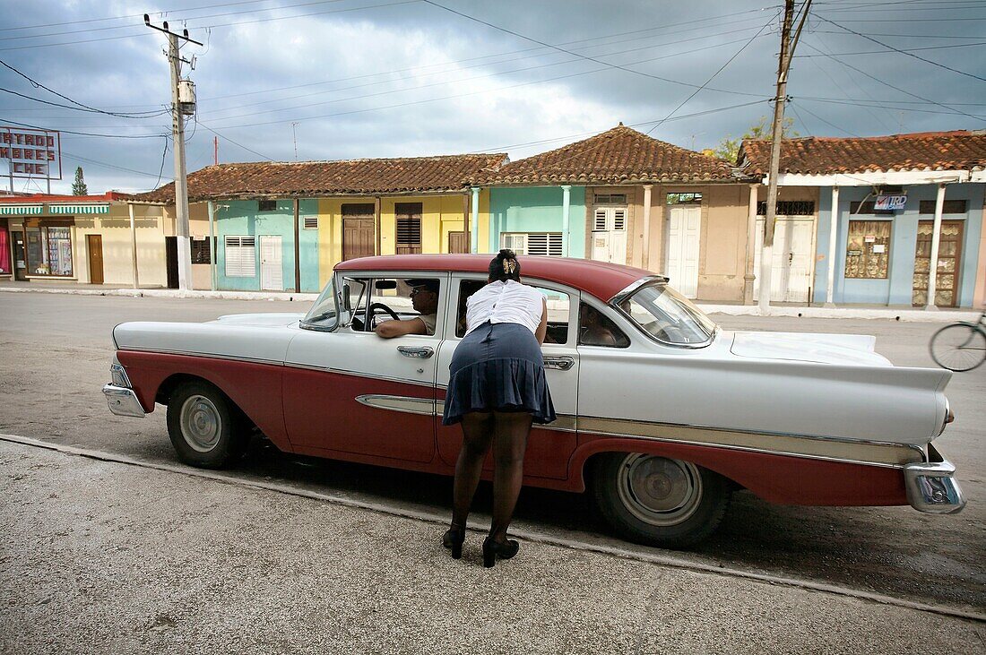 Street, Moron, Ciego de Avila Province, Cuba.