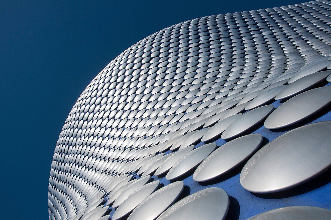 Selfridges building abstract in Birmingham, UK
