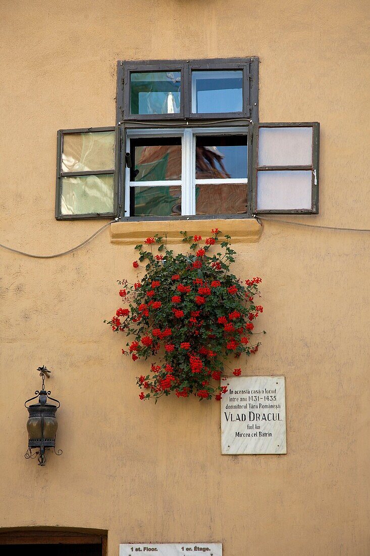 Dracula Restaurant  Sighisoara, Transylvania, Romania, Europe