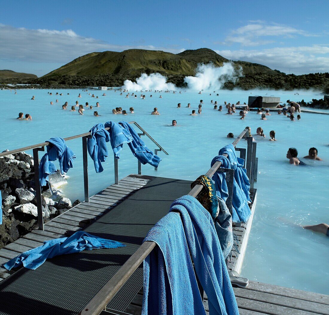 Blue Lagoon hot springs, Iceland