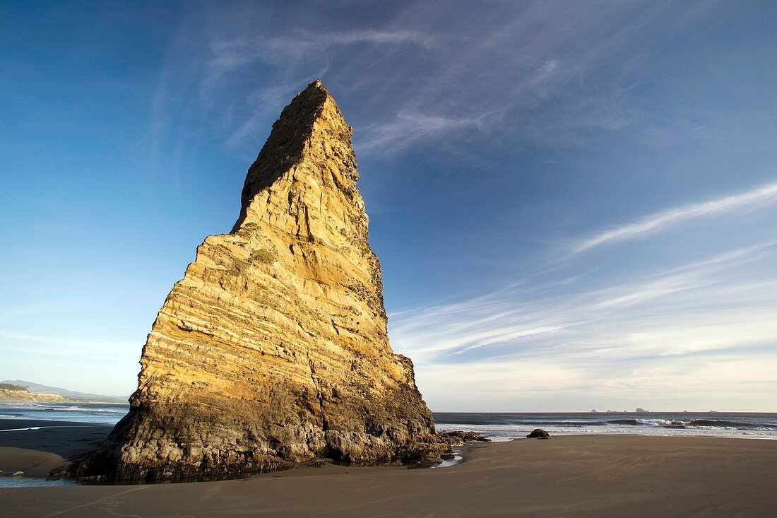 Rock Formation / Sea Stack - Cape Blanco State Park - near Port Orford, Oregon
