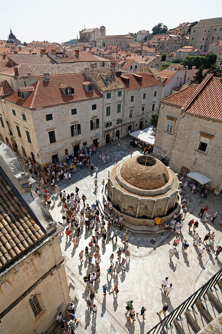 Big Onofrio´s Fountain at Dubrovnik, UNESCO World Heritage Site, Croatia