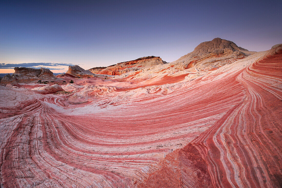 Colourful formation of sandstone, Paria Canyon, Vermilion Cliffs National Monument, Arizona, Southwest, USA, America