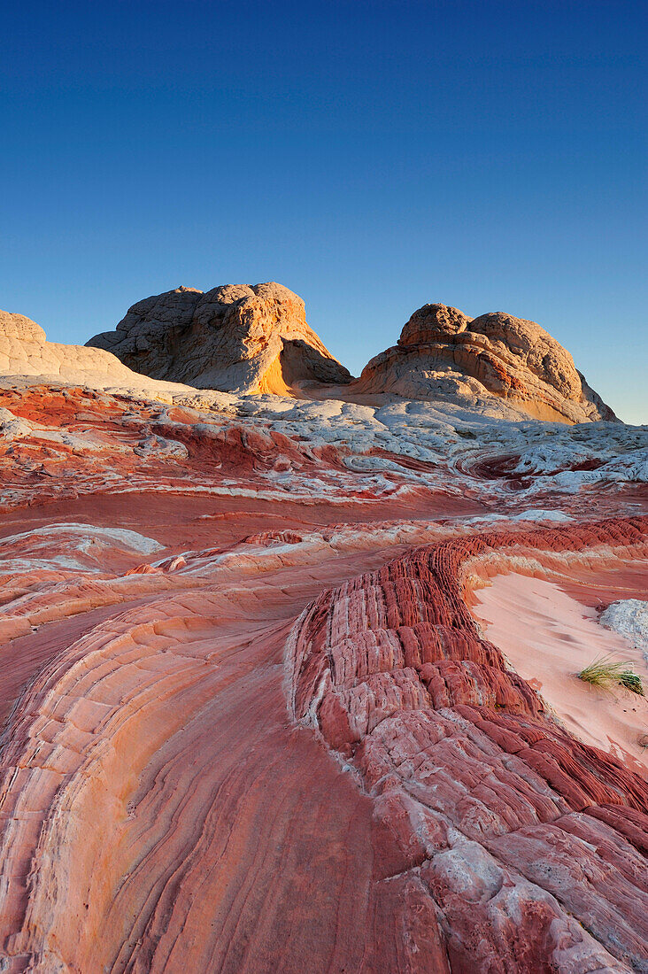 Colourful formation of sandstone, Paria Canyon, Vermilion Cliffs National Monument, Arizona, Southwest, USA, America