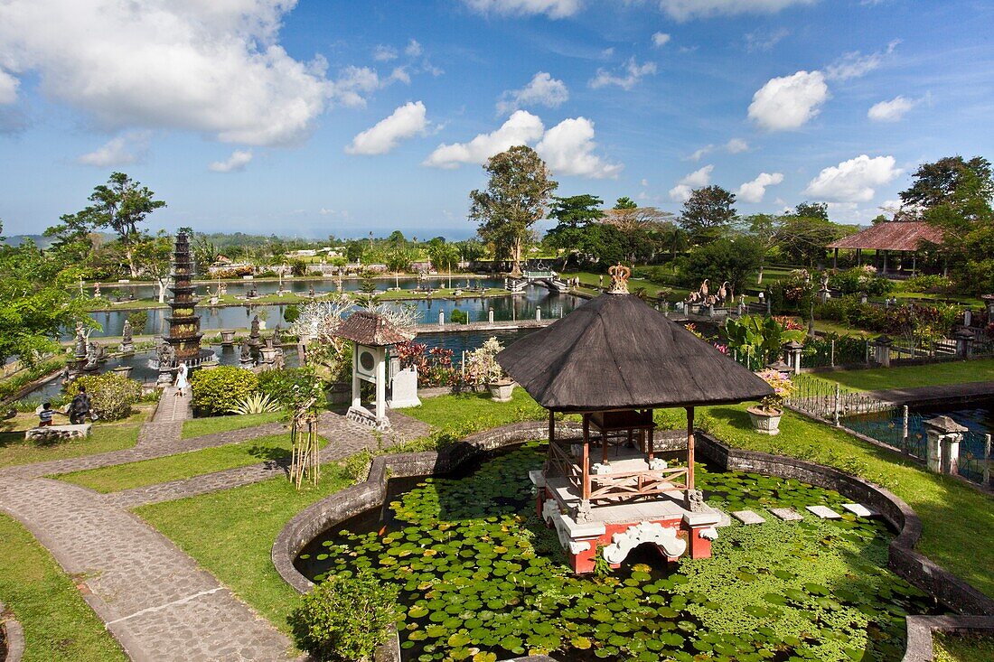 Indonesia-Bali Island-Tirta Gangga , Water Palace