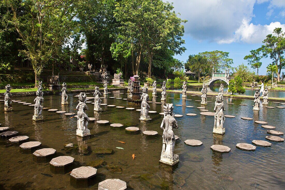 Indonesia-Bali Island-Tirta Gangga , Water Palace