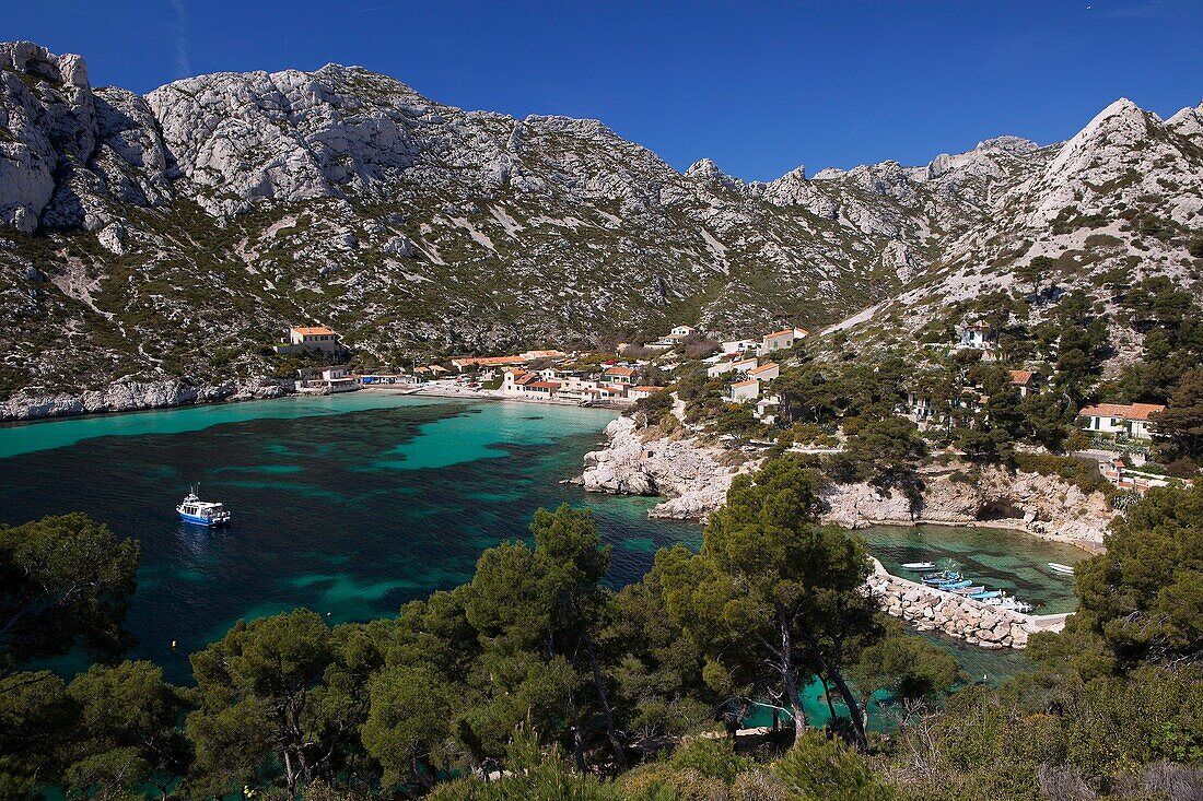 France, Bouches-du-Rhone, Les Calanques de Marseille, Sormiou