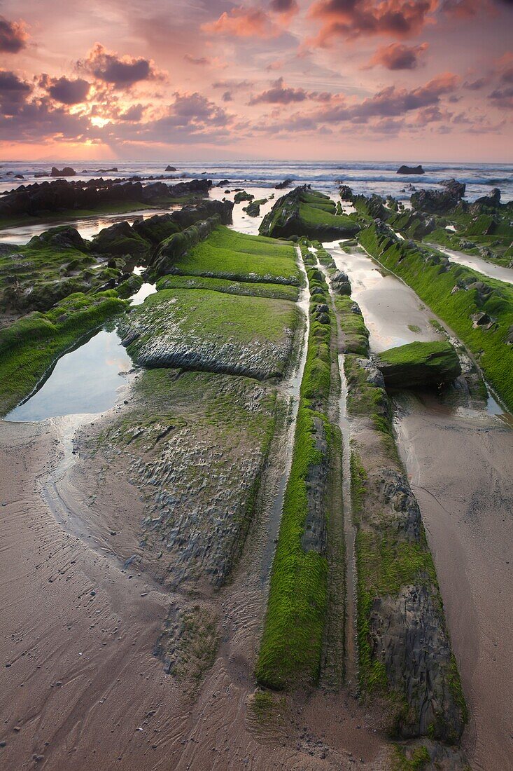 Sea in Barrika, Bizkaia, Basque Country, Spain