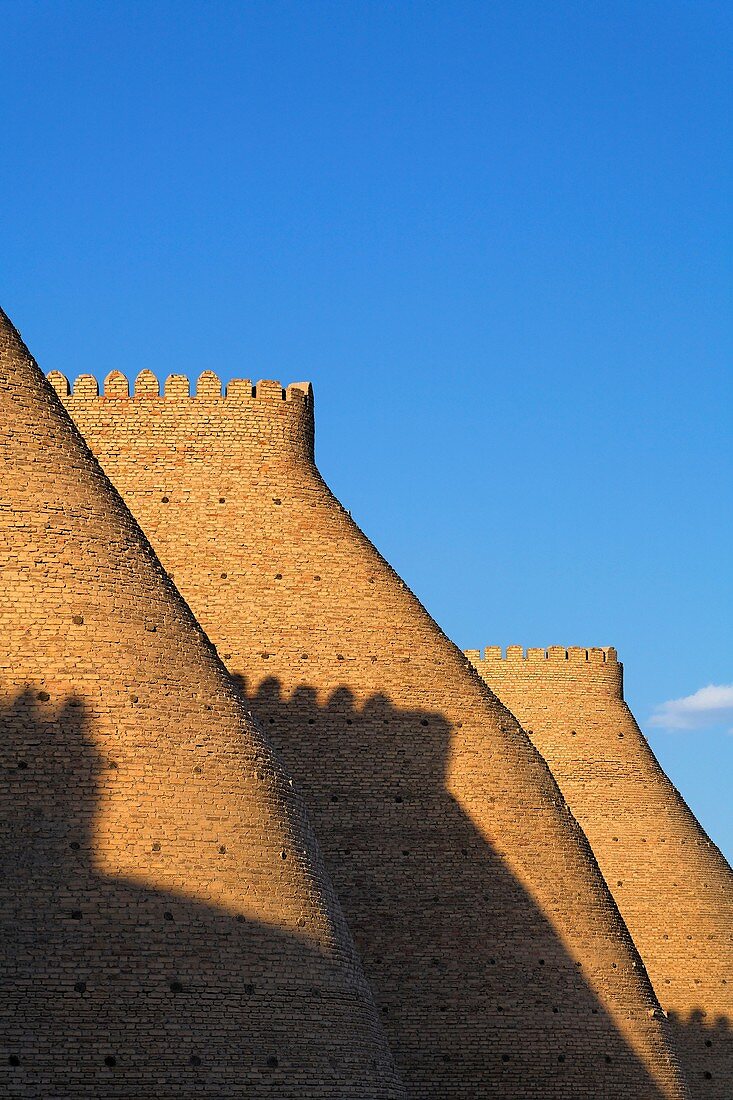 The walls of the Ark, Bukhara, Uzbekistan