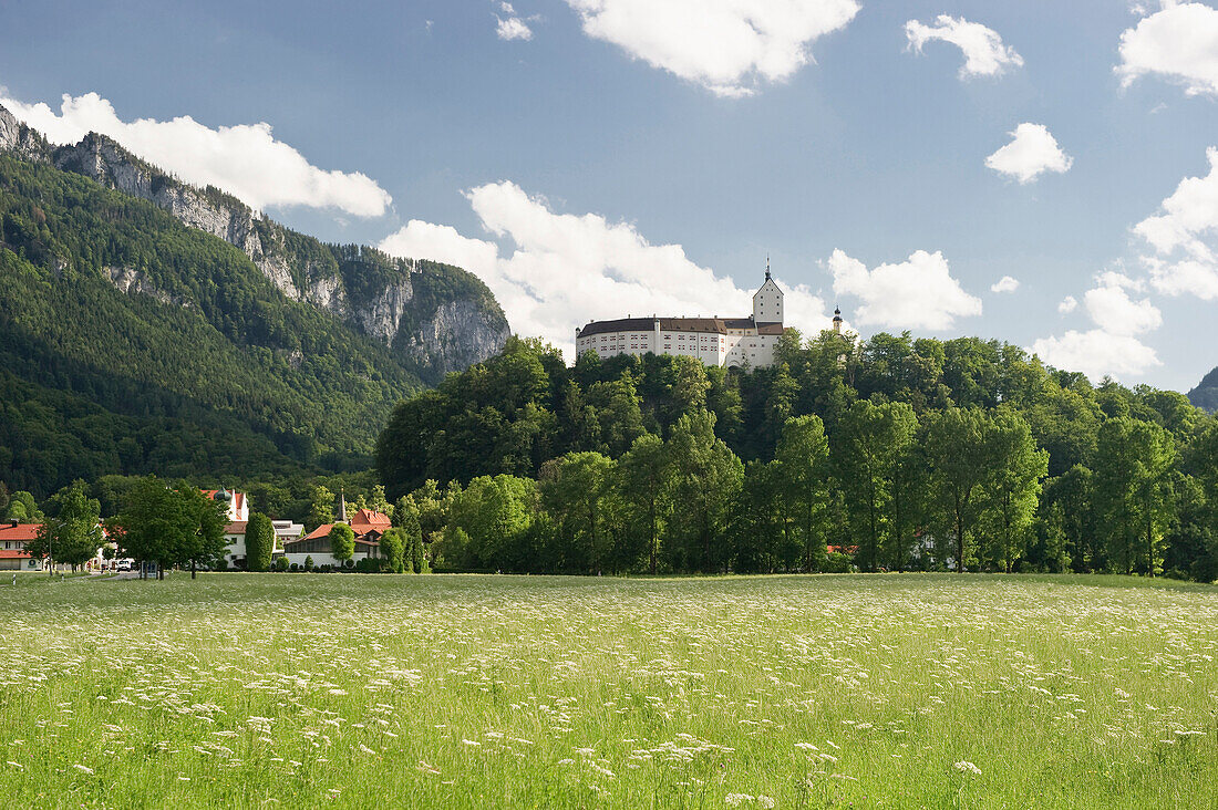 Hohenaschau Castle, Aschau, Chiemgau, Bavaria, Germany