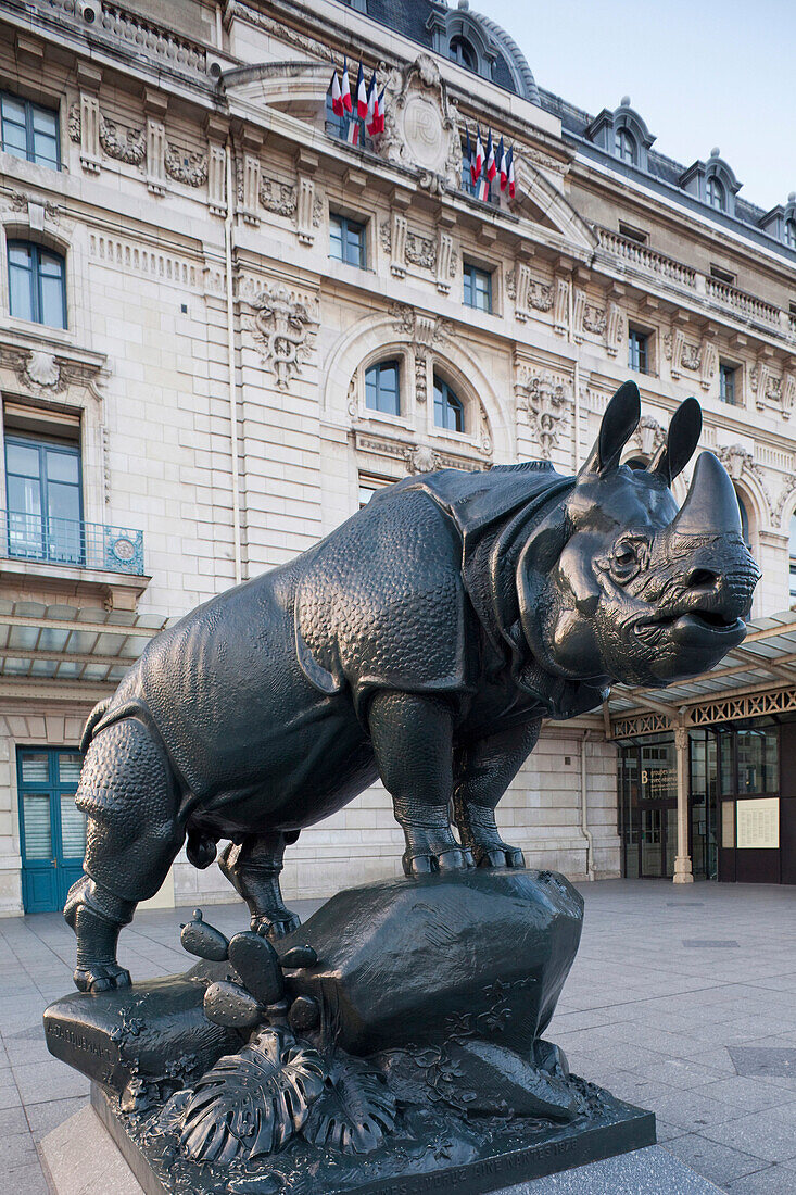 Europe, France, Paris, Musee d'Orsay, Orsay Museum, Museums, Rhinoceros, Rhino