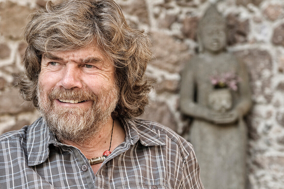 Reinhold Messner, born 17 September 1944, in Brixen, is an Italian mountaineer and explorer from the German-speaking autonomous province Südtirol, Italy, whose astonishing feats on Everest and on peaks throughout the world have earned him the status of th
