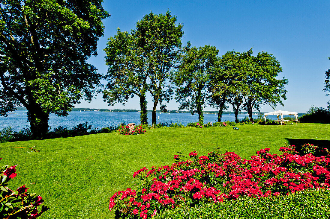 Hotel Alter Meierhof, Glücksburg,  Flensburger Förde, Ostsee, Schleswig-Holstein, Deutschland