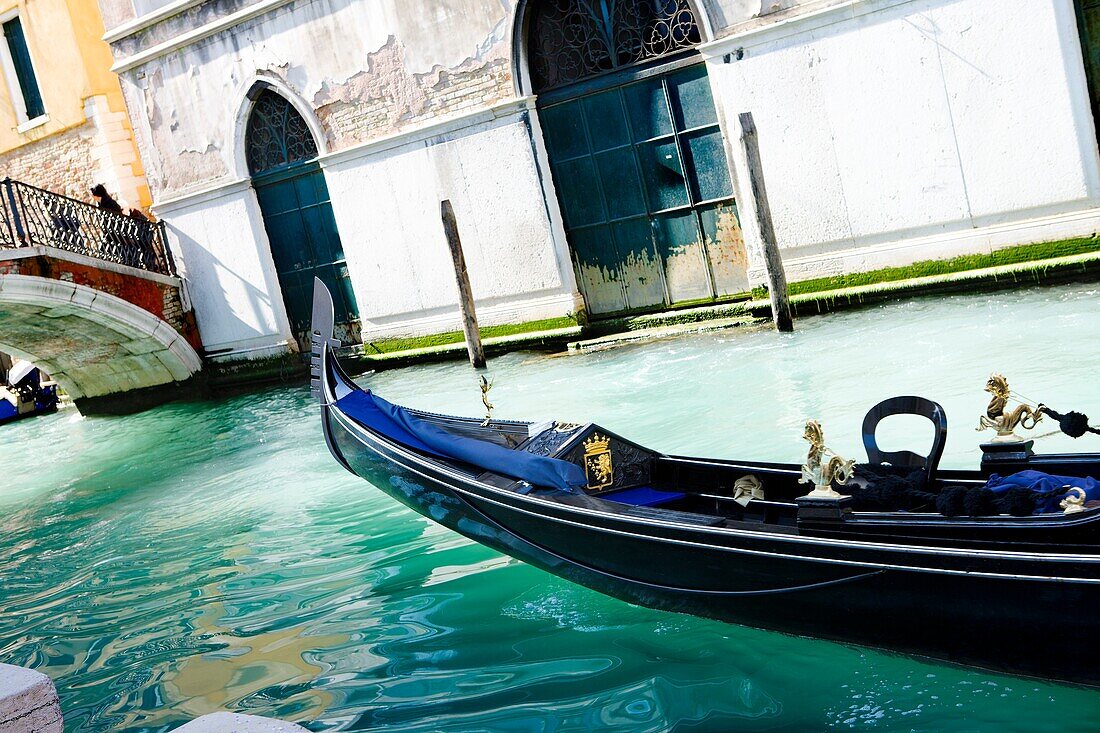 Italy, Gondola in Venice