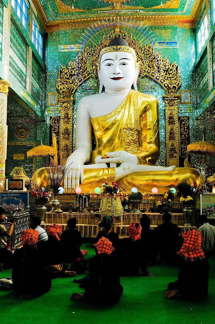 Myanmar (Burma), Sagaing State, Sagaing, Sagaing Hill, Soon U Ponya Shin Pagoda