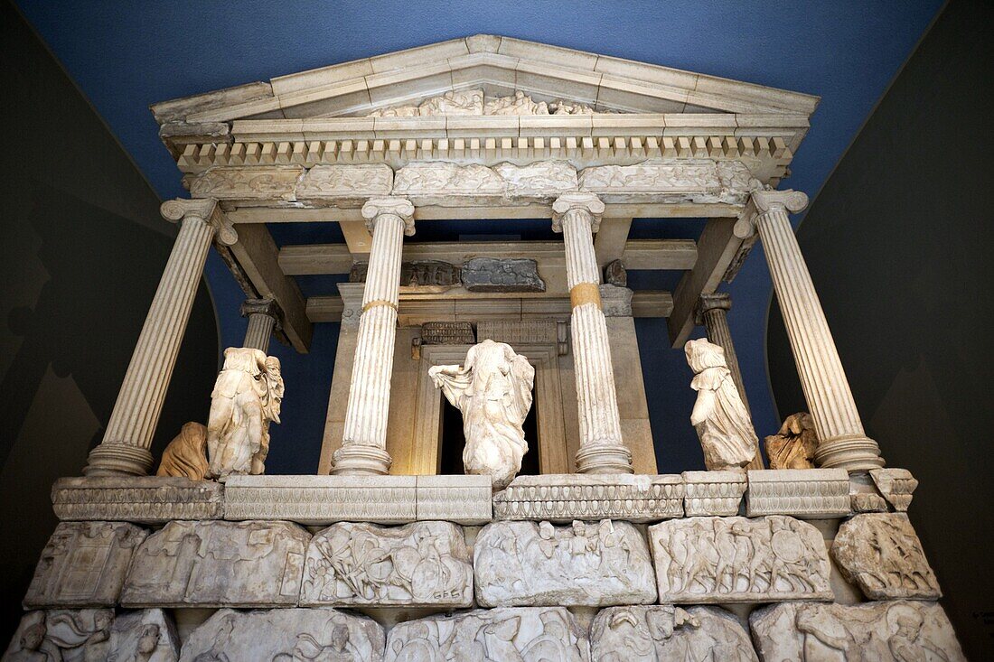 England,London,British Museum,The Nereid Monument from Xanthos in South West Turkey 5th century BC
