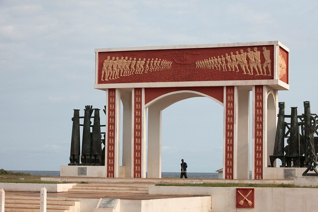 Point of No Return Monument on the Route des Esclaves. Ouidah. Benin.