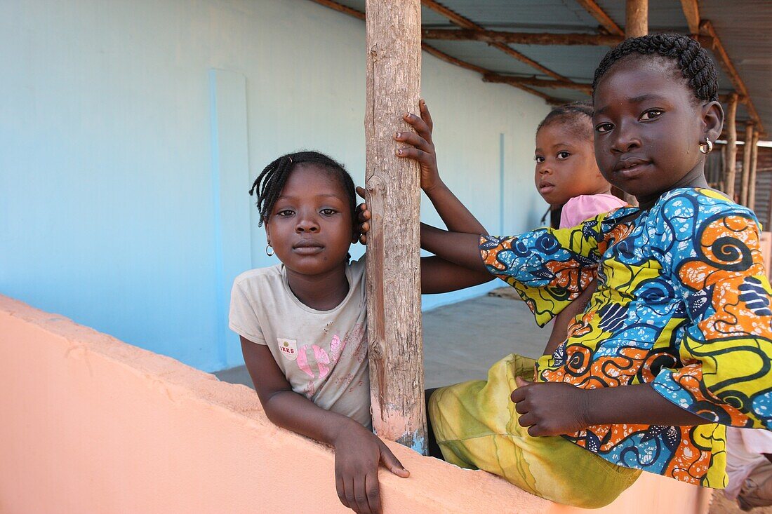African children. Lome. Togo.