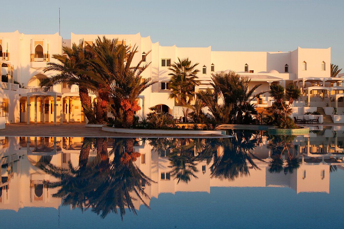 Hotel on Jerba island. Midoun. Tunisia.
