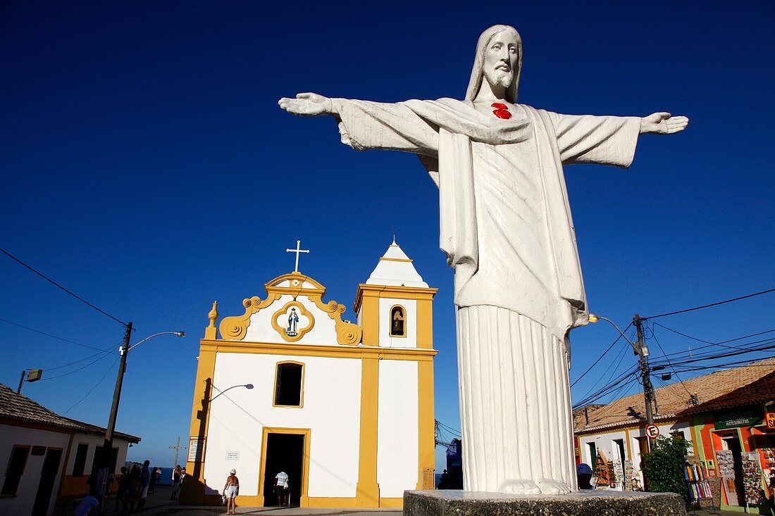 Nossa Senhora da Ajuda church, Arraial d´Ajuda, Bahia, Brazil