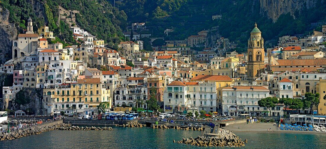 Amalfi Italy Mediterranean Sea Coast Cruise Europe