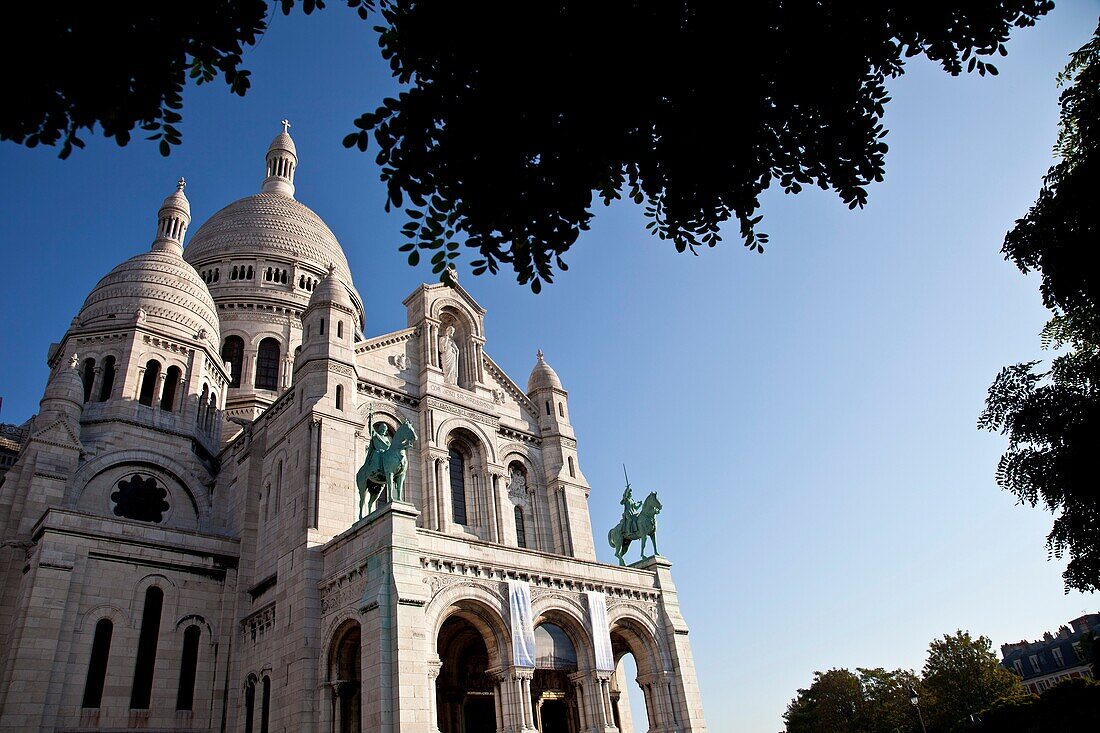 Basilique du Sacré-Coeur, Montmartre district, Paris, France, Europe