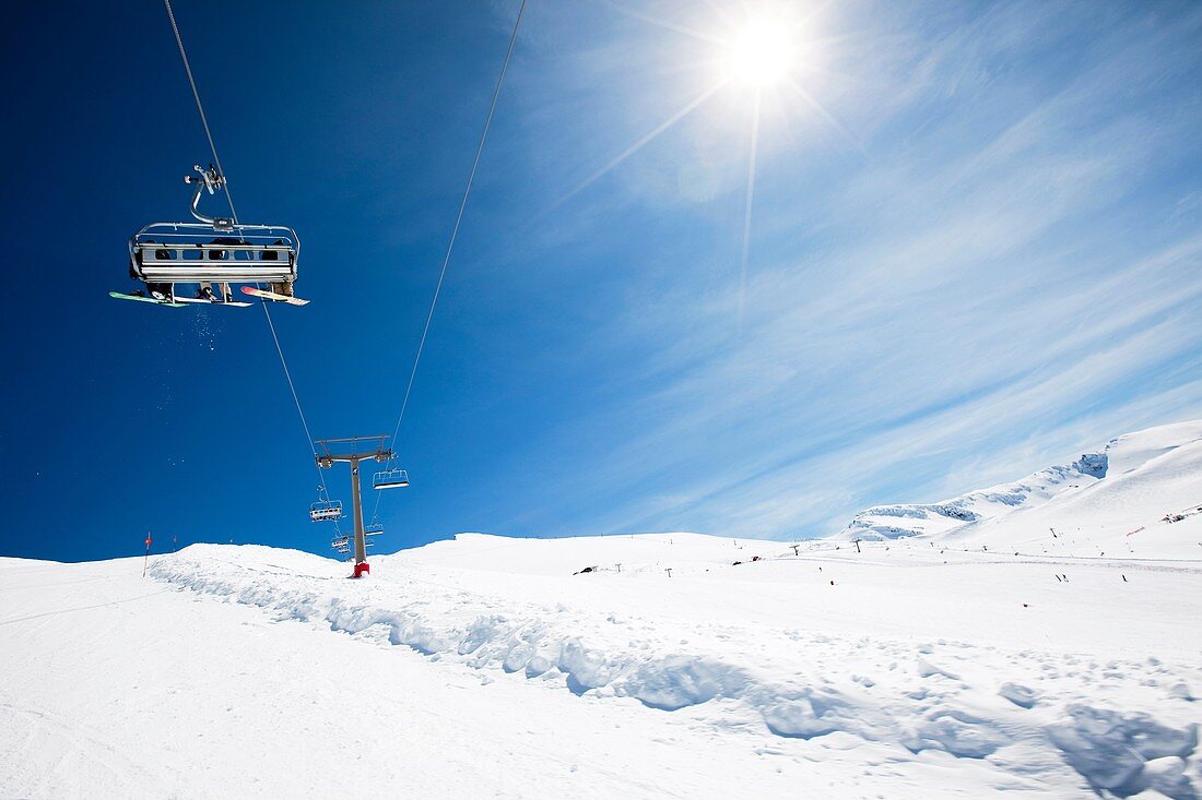 Sierra Nevada ski resort, Granada province, Andalusia, Spain.