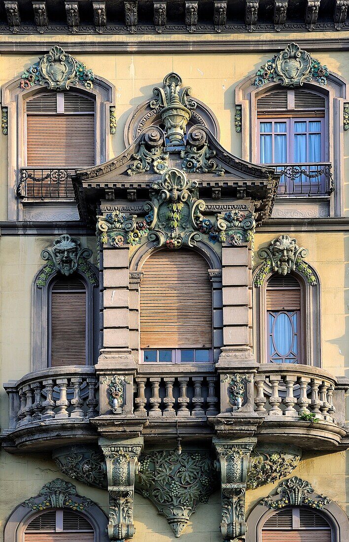 Spain, Asturias, Aviles, Calle Galiana, The Conservatory