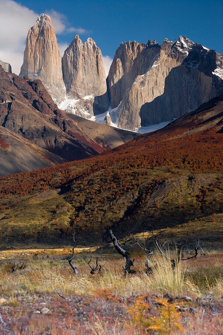 Torres del Paine in Chilean Patagonia
