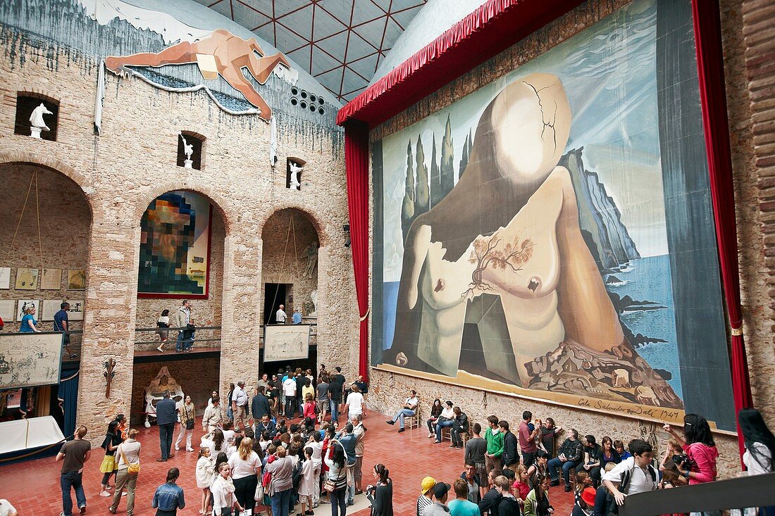 Theatre-Museum of Salvador Dali  Figueres, Catalonia, Spain