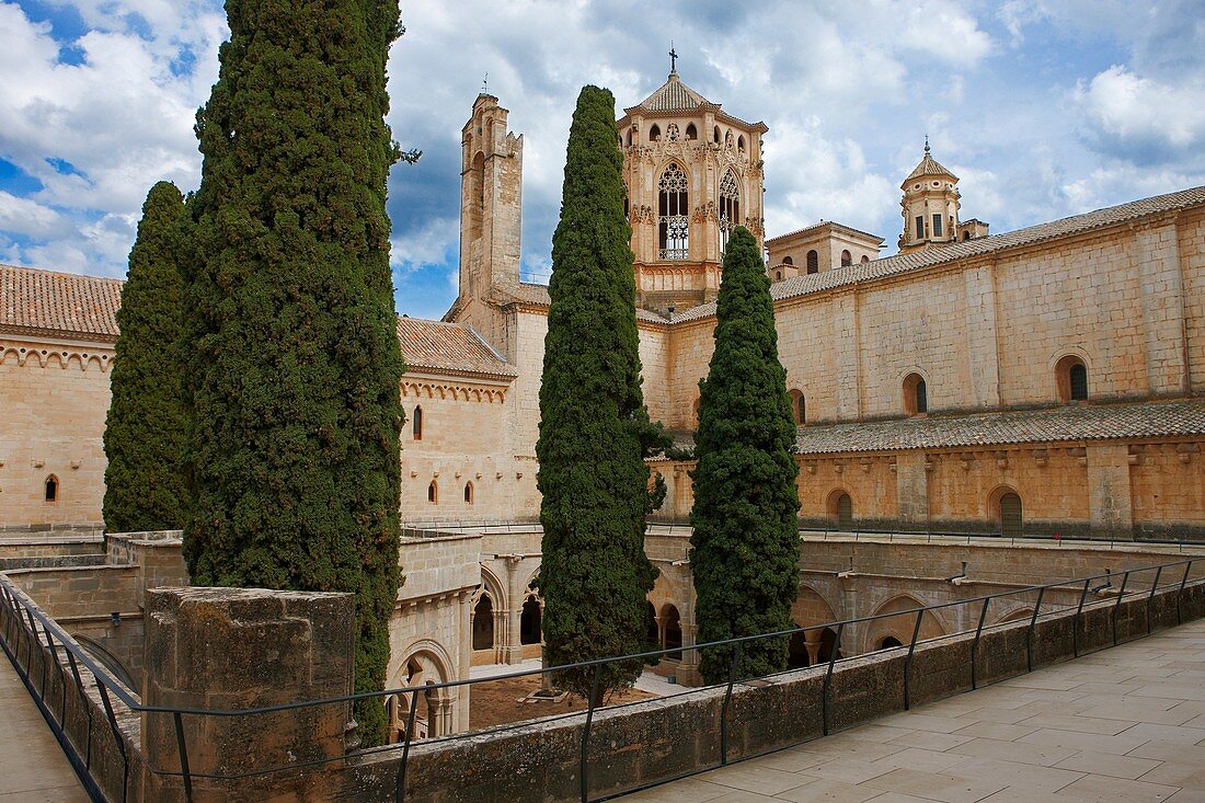 The Royal Abbey of Santa Maria de Poblet  Vimbodi i Poblet, Catalonia, Spain