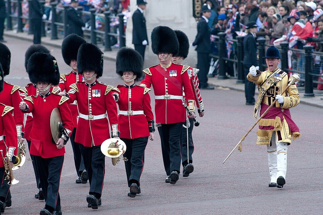 London royal wedding between Prince William and Kate Middleton  29/04/2011, London  England