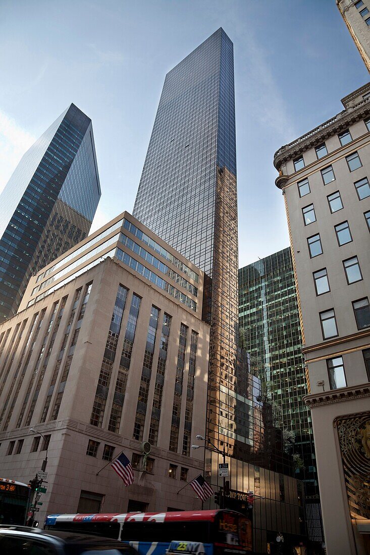 Trump Tower at 725 Fifth Avenue in Manhattan, New York City, United States of America