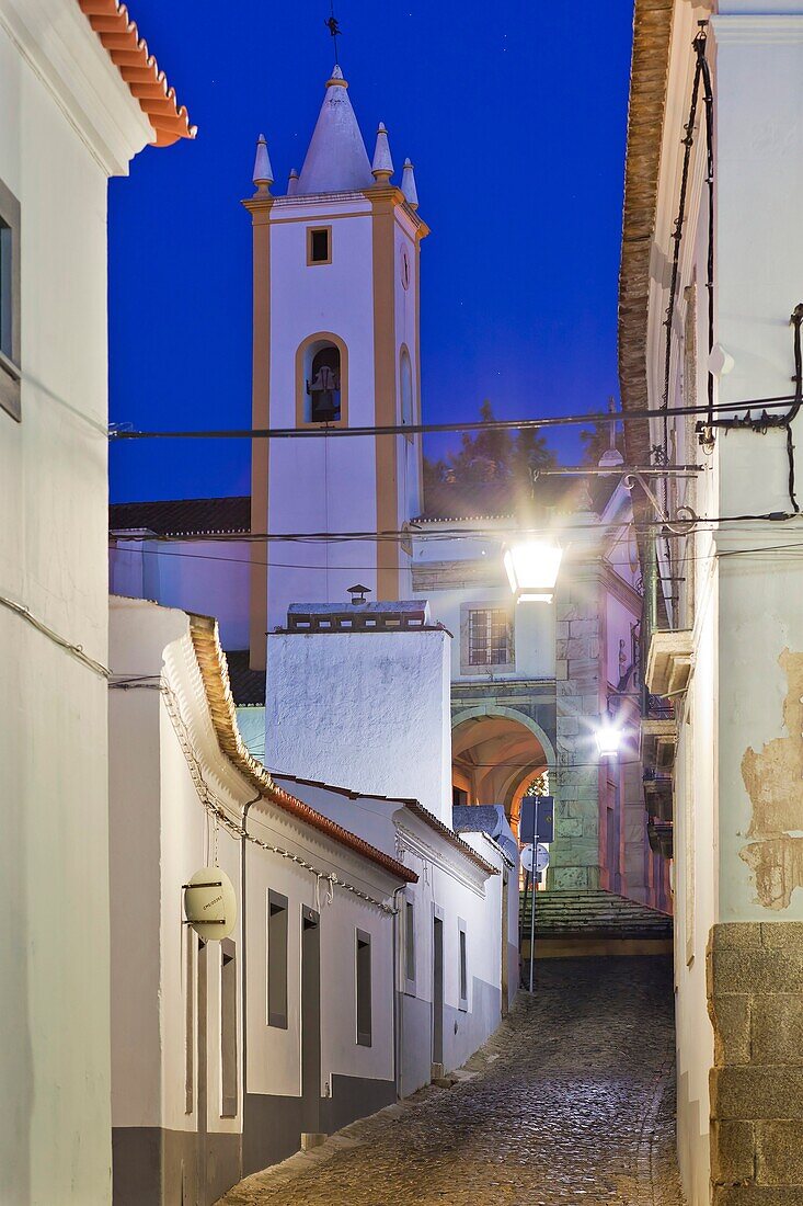 Streets of Evora, Alentejo Portugal, Europe