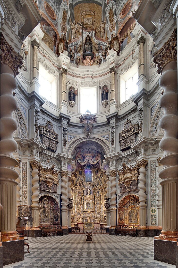 San Luis de los Franceses church 18th century, Seville, Spain