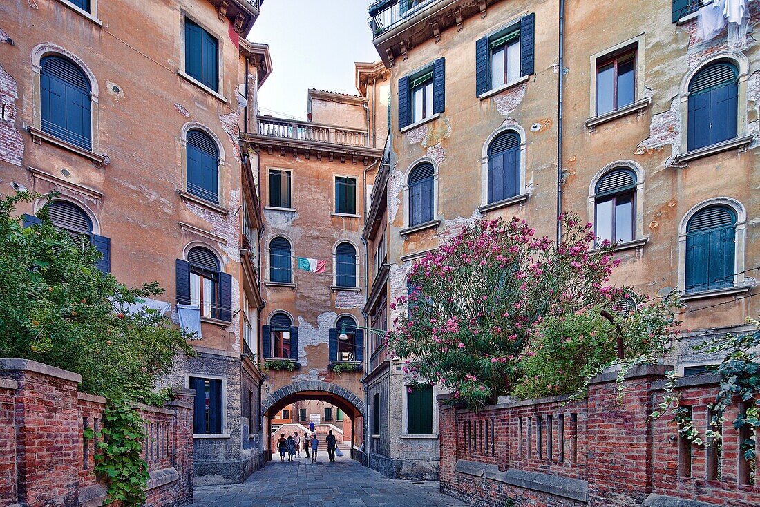 Venetian house, Santa Croce sestiere, Venice, Italy