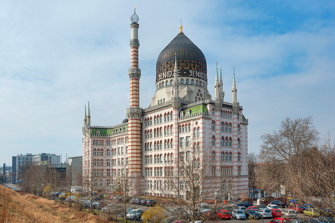 Former tobacco factory Yenidze, Dresden, Saxony, Germany, Europe