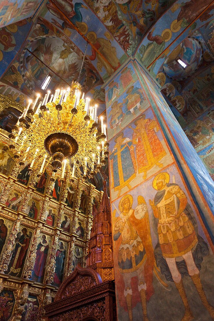 Russia, Kostroma Oblast, Golden Ring, Kostroma, Monastery of Saint Ipaty, Trinity Cathedral, altar