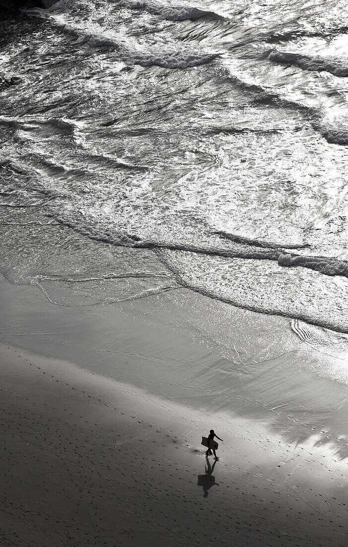 Zumaia beach, Zumaia, Gipuzkoa, Basque Country, Bay of Byscay, Spain