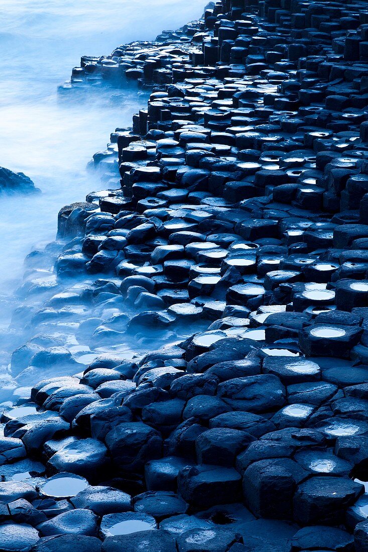 The Giant´s Causeway  World Heritage Site  Antrim County, Northern Ireland, Europe