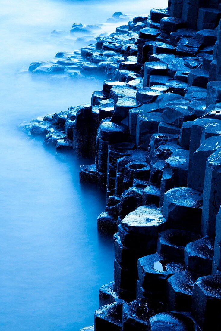 The Giant´s Causeway  World Heritage Site  Antrim County, Northern Ireland, Europe