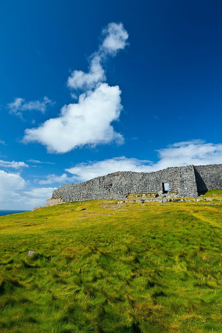 Dún Aonghasa - Fort of Aongus  Inishmore Island, Aran Islands, Galway County, West Ireland, Europe