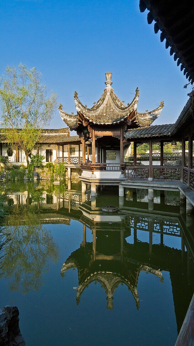 Garden  Sai Jinhua´s Residence  Hongcun  Anhui  ChjinaSai Jinhua Residence