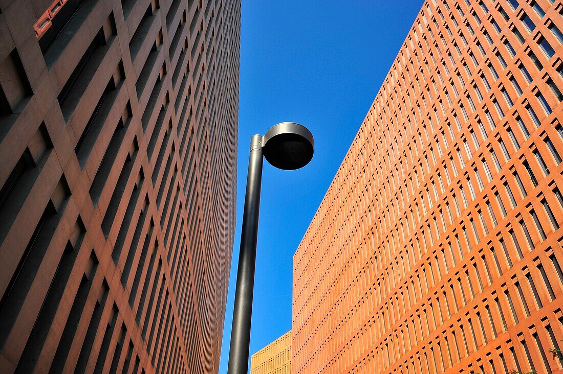 Ciutat de la Justícia (City of Justice) by David Chipperfield Architects and Fermín Vázquez, Barcelona, Catalonia, Spain