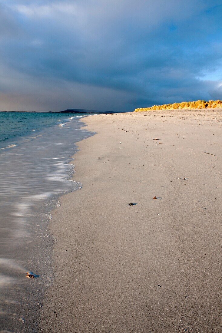 Sunrise in Bernera island - Eilean Bherneraigh -, Western Isles or Outer Hebrides -Na h-Eileanan an lar-, Scotland