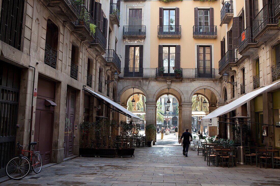 Plaça Reial, Barcelona, Spain