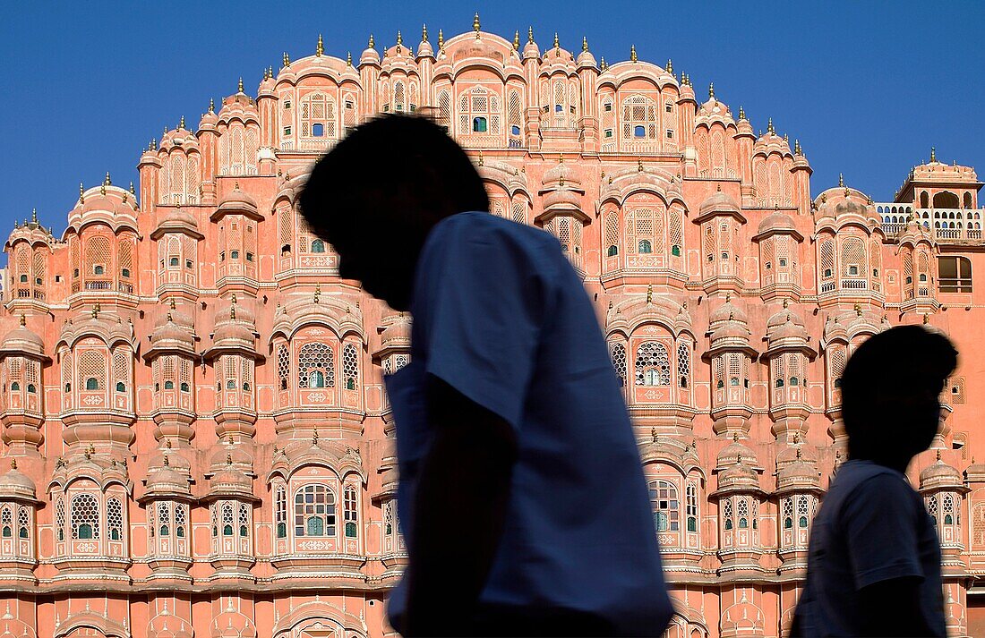 Hawa Mahal Palace of Winds  Jaipur  Rajasthan, India