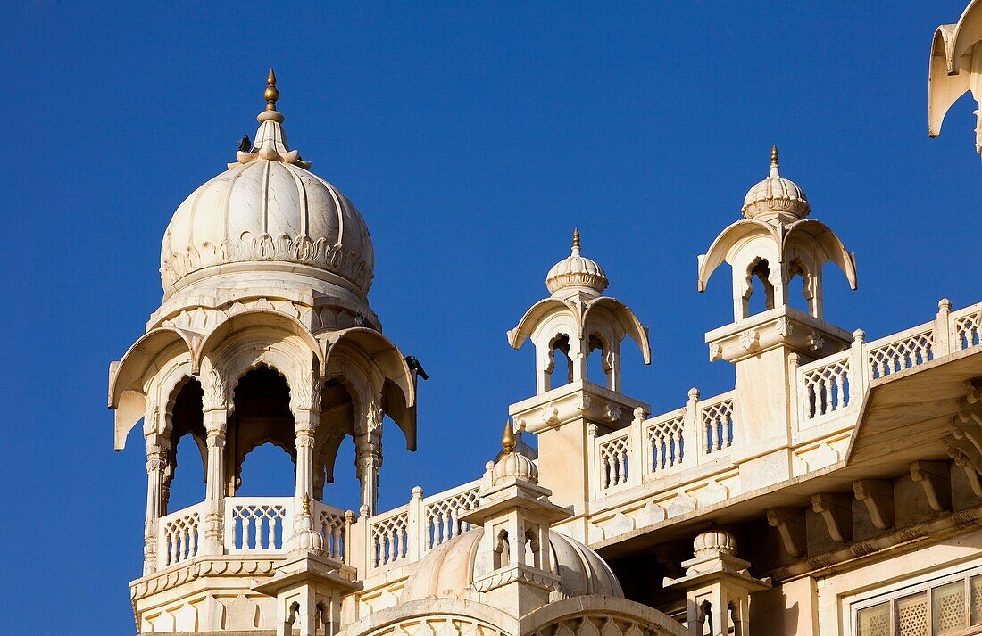 Detail of Jaswant Thada, 1899, Memorial to Maharaja Jaswant Singh II,Jodhpur, Rajasthan, India