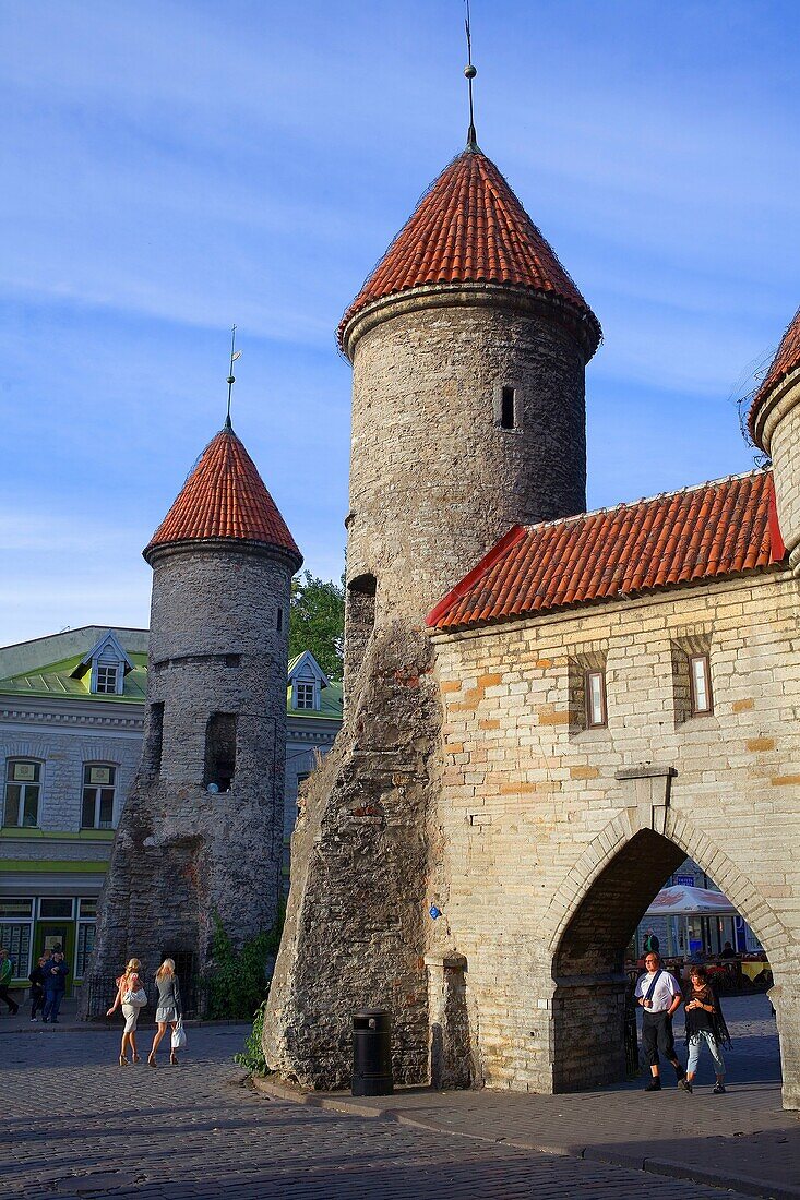 Viru Varav City Gate, Viru Street,Old Town,Tallinn,Estonia